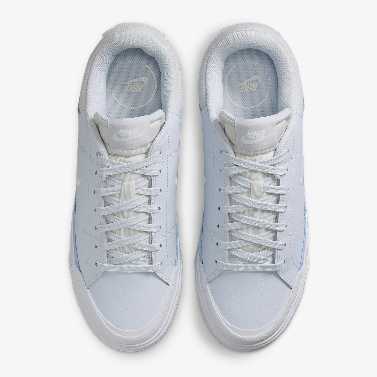 Nike Produto Genuíno Court Legacy Lift Calçados Esportivos Clássicos Femininos FV5526-001