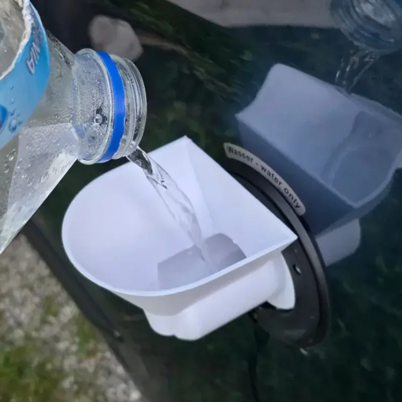 

Воронка для заправки воды в автодом, 3D-печатная пластиковая, для подключения к баку, аксессуары для кемпера и автодома