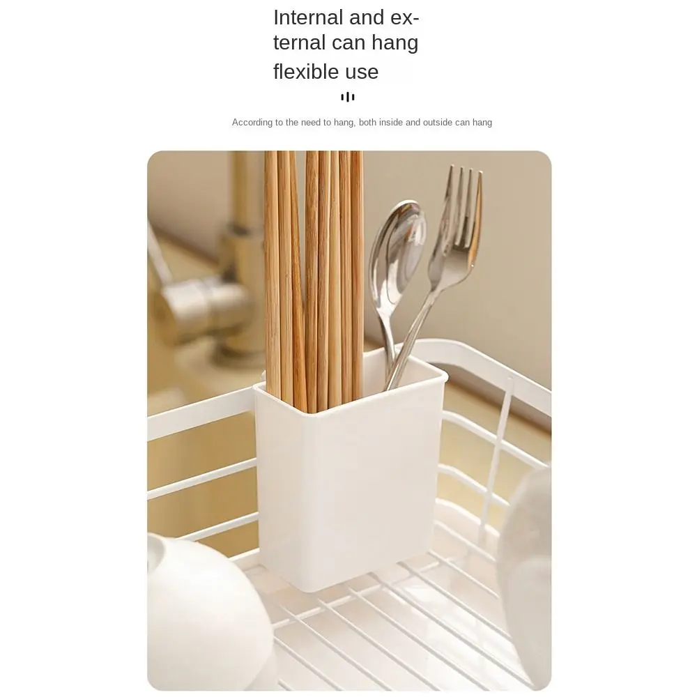 Hanging Drain Storage Rack Multifunction Tableware Ctorage Boxes Refrigerator Clip Side Storage Box Desktop Stationery Organizer