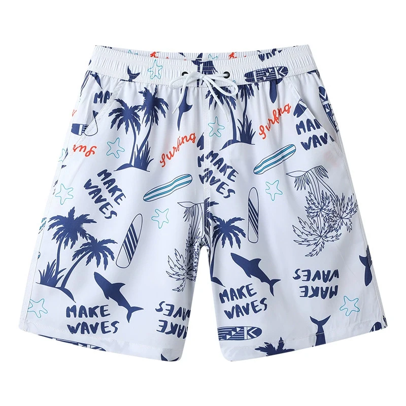 Strandshorts voor heren Modeprint Zomer Comfort Los surf-/zwemshorts Casual boardshort Sneldrogend Zwembroek M-3XL