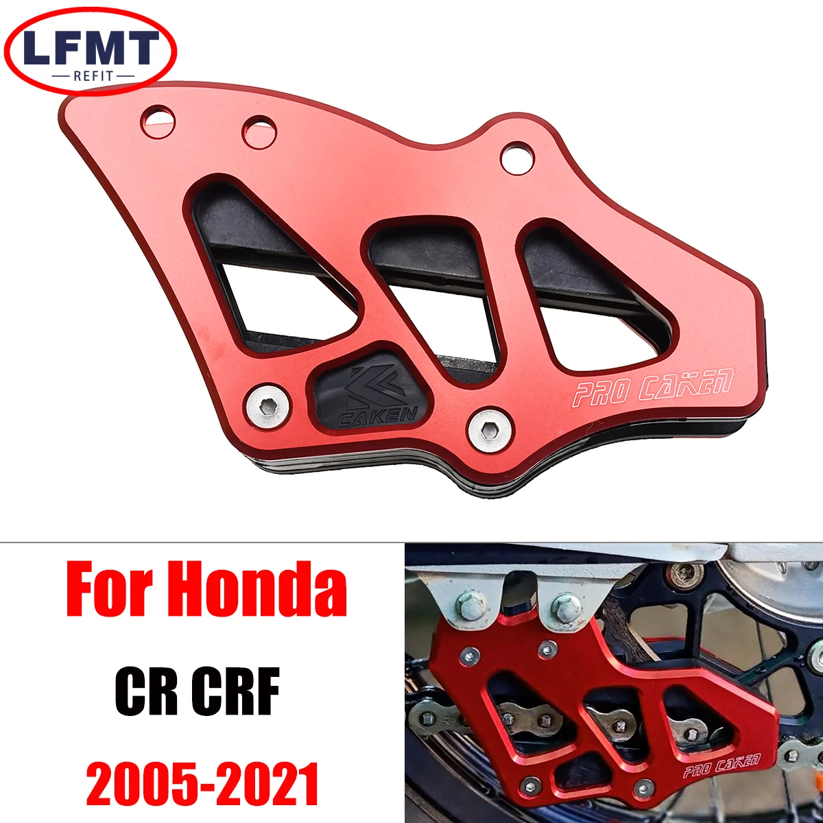 

30mm/34mmCNC Aluminium Motocross Alloy Chain Guide Guard For Honda CRF 250R 450R 250RX 450RX 250X 450X CR125 250 2006-2020 2021