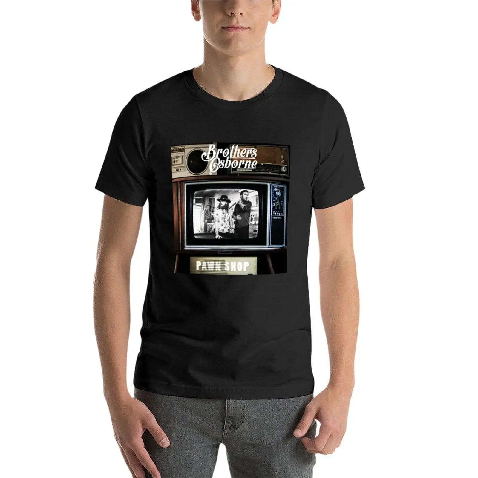 Brothers Osborne - American country music duo T-Shirt street wear cheap stuff t shirt for men image 4