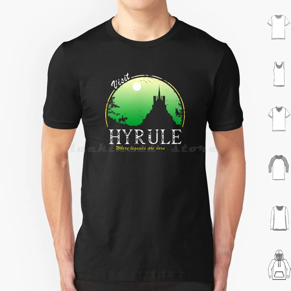 Visit Hyrule T Shirt Men Women Kids 6xl Link Hyrule Gaming Gamer Gamer Life Gaming Life Nerd Girl Nerd Boy Geek Girl Geek Boy