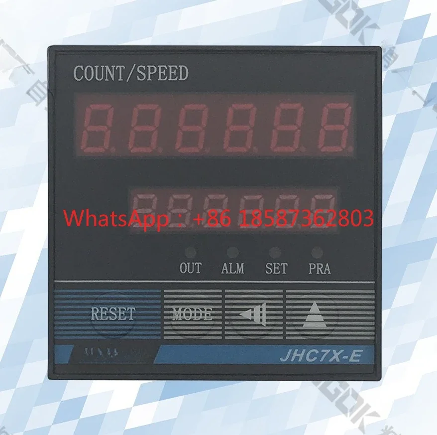 JHC7X-E2A intelligent LED reversible dual setting preset counter counting table counting switch