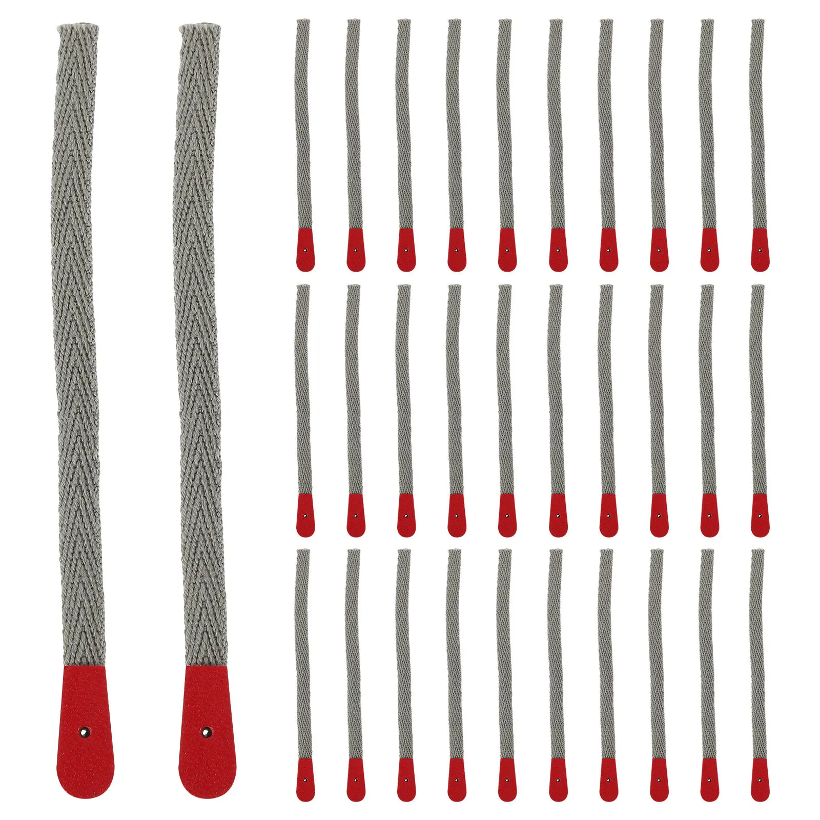 

90Pcs Piano Tuning Rope Climbing Strap Replacement Accessory Durable Cloth Strap for Upright Piano Repair Tool Kit