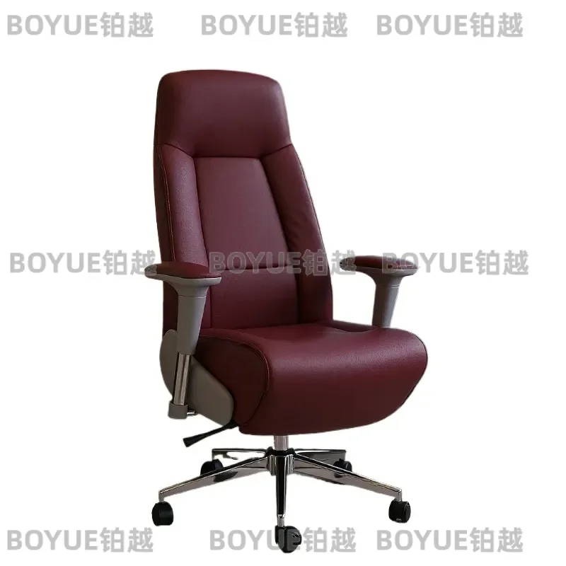 Ergonomic Executive Office Chair High Back Reclining Leather Computer Desk Seat Comfortable Boss Gaming Chair for Home Work