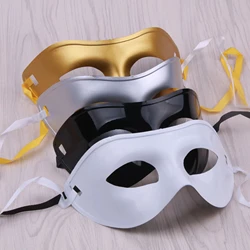 Women Man Sexy Gentleman Masquerade Mask Prom Mask Halloween Party Props Black White Retro Plastic Half Face Cosplay For Couple
