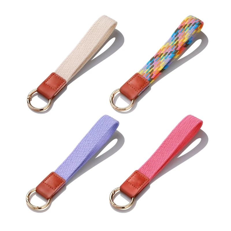 Keychain Lanyard Wristlet Strap with Keyring for Car Keys, Phone, Camera,
