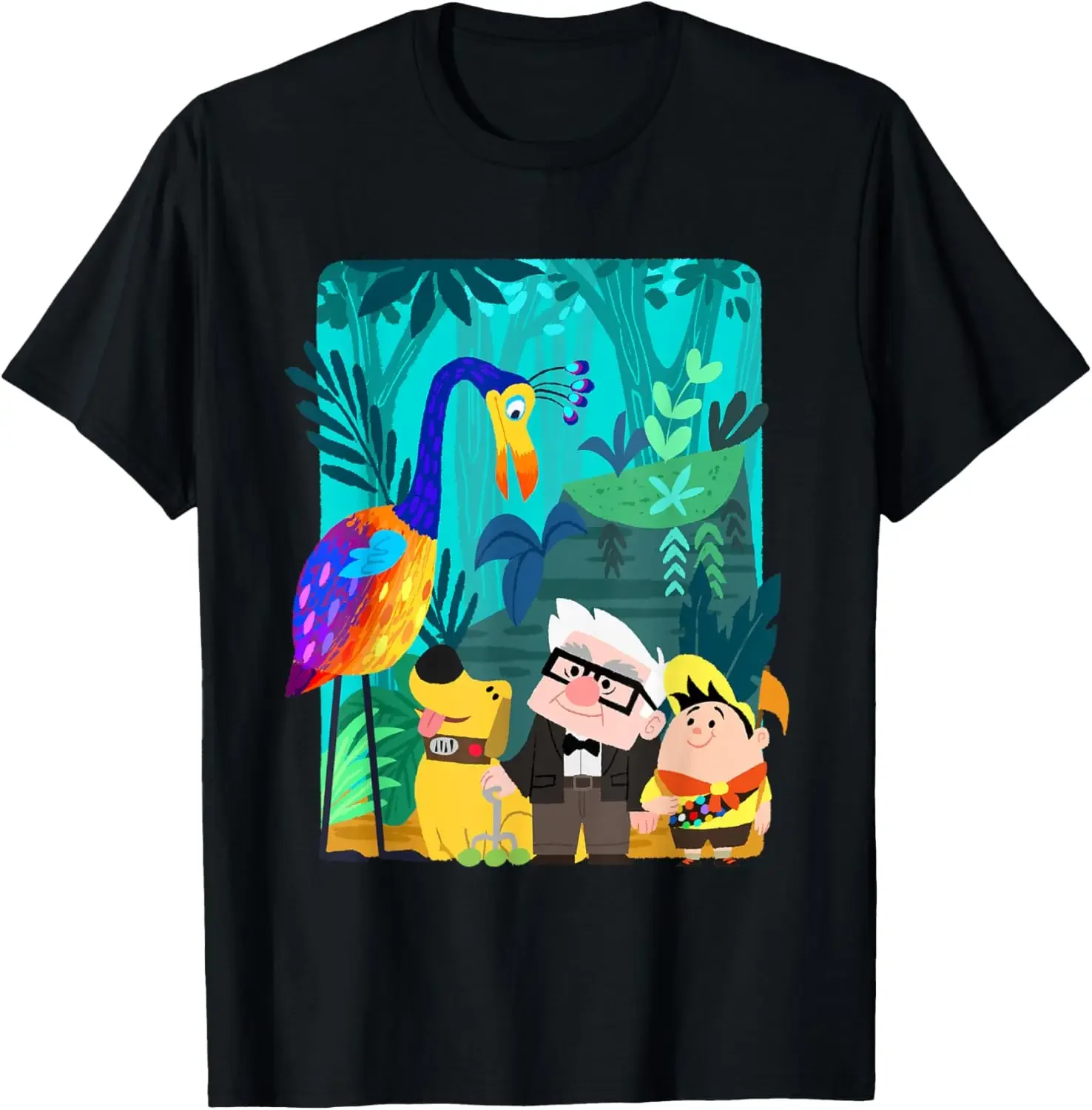 تي شيرت ديزني وبيكسار أب كارل راسل دوج كيفن بارادايس فولز #1