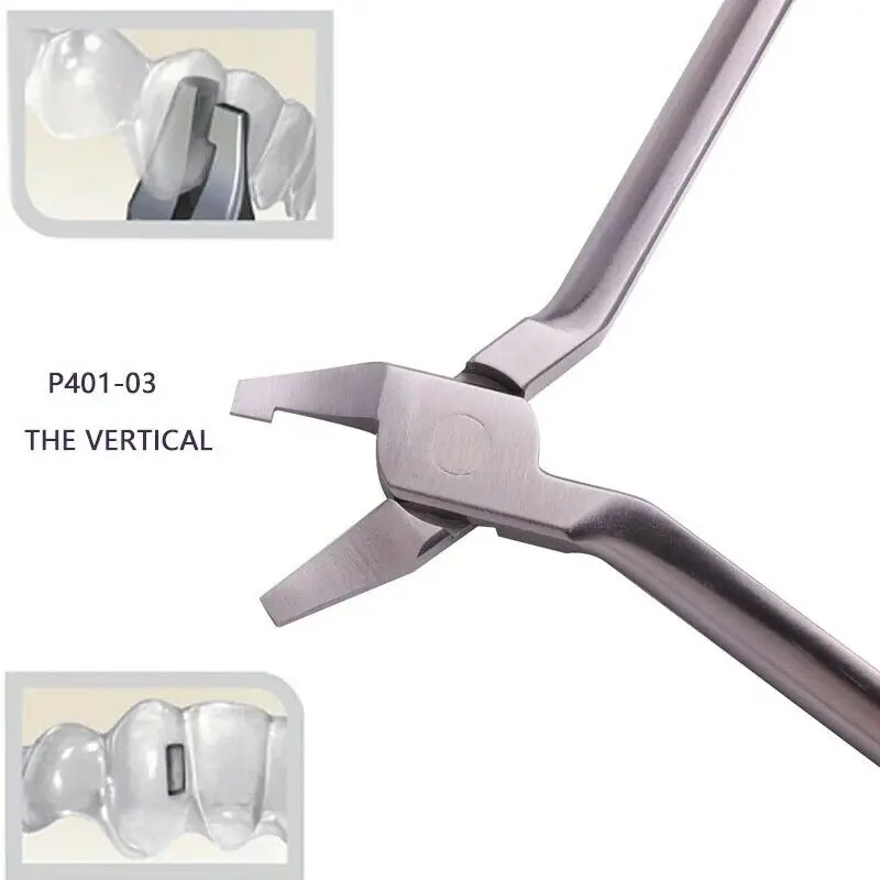 Dental Orthodontic Invisable Thermal Forming Plier Vertical Notch Clear Aligner