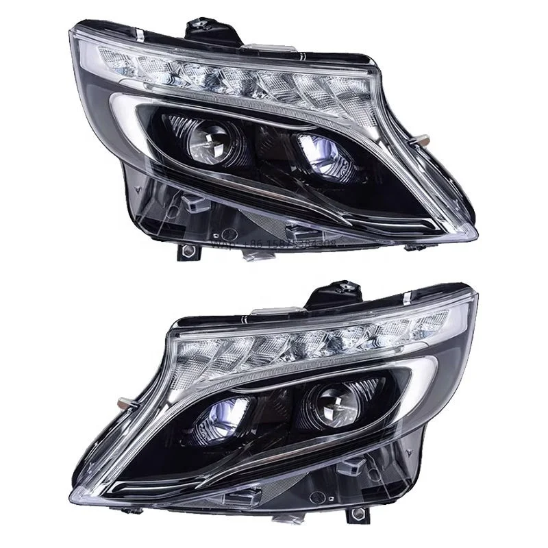 

For Vito W447 Led Headlight 2014 2015 2016 2017 2018 2019 2020 2021 VITO V260 V250 Head Lights Car Accessories
