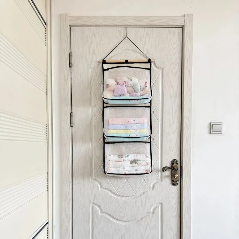 

Ins декоративная подвесная сумка для хранения, скандинавское четырехслойное нижнее белье для детской комнаты, носки, аксессуары для кукольных волос, сумка для хранения, органайзер