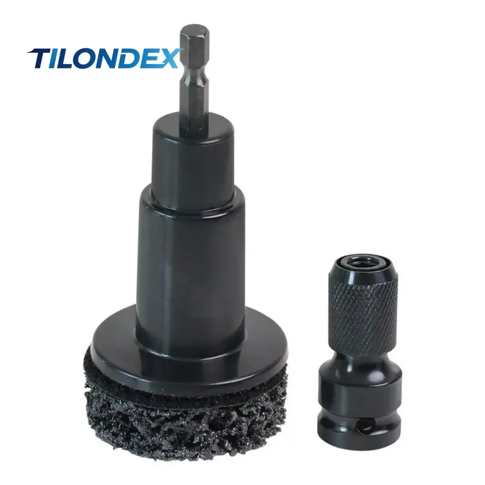 

TILONDEX Wheel Hub Cleaning Kit with Rust Removal Tool - Grinding Heads & Polish Pads for Lug Nuts And Wheel Stud Resurfacing