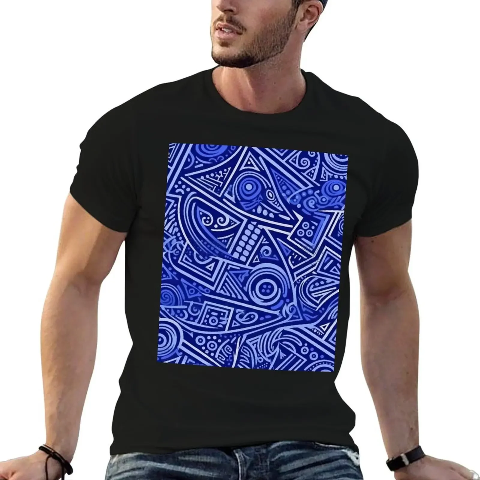 

Koru and Triangles T-Shirt Short sleeve tee tops shirts graphic customs plain white t shirts men