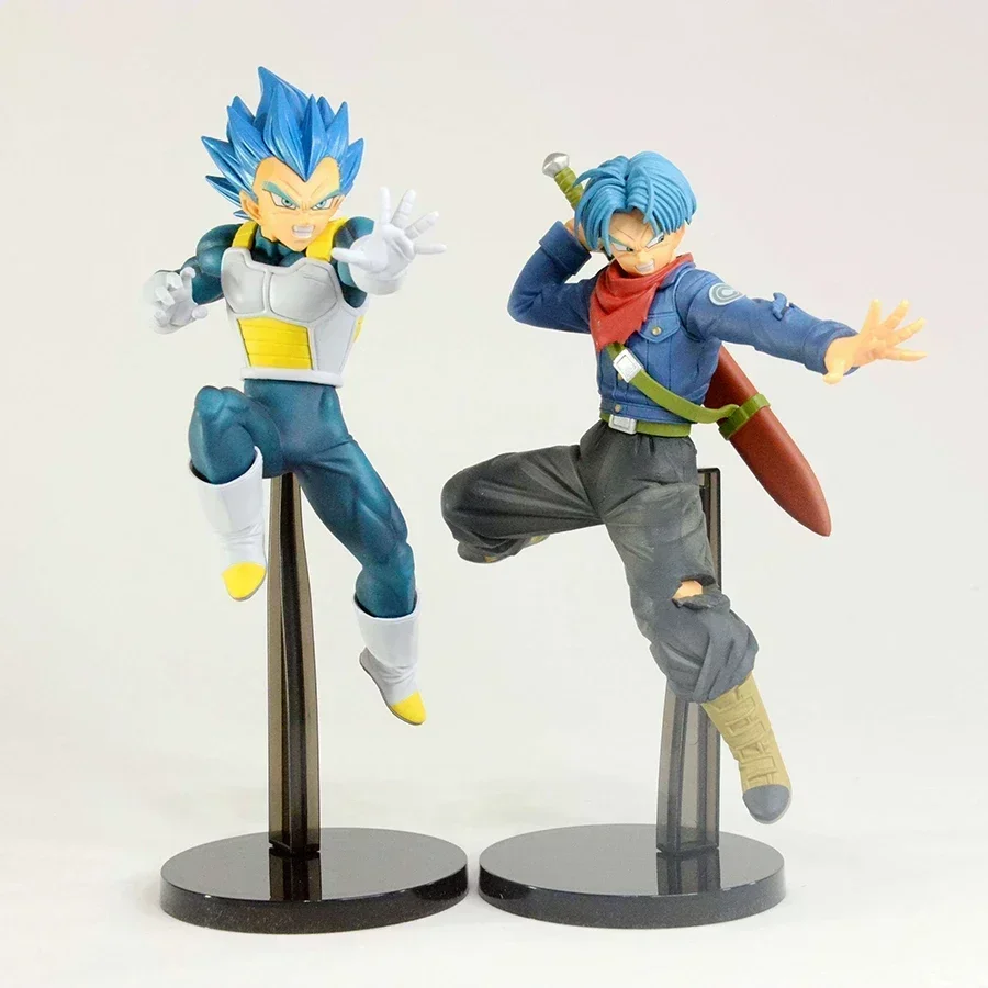 In Magazzino Bandai Banpresto Dragon Ball Super Chousenshi Retsuden II SSGSS Vegeta Trunks Anime Figura Modello Collezione Giocattoli Regali