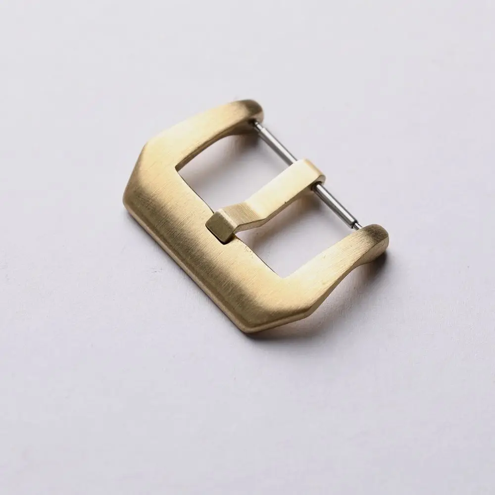 Pure Copper Buckle, 18MM 20MM 22MM 24MM 26MM Suitable for Genuine Leather Rubber Strap Buckle, High-end Watch Strap Buckle