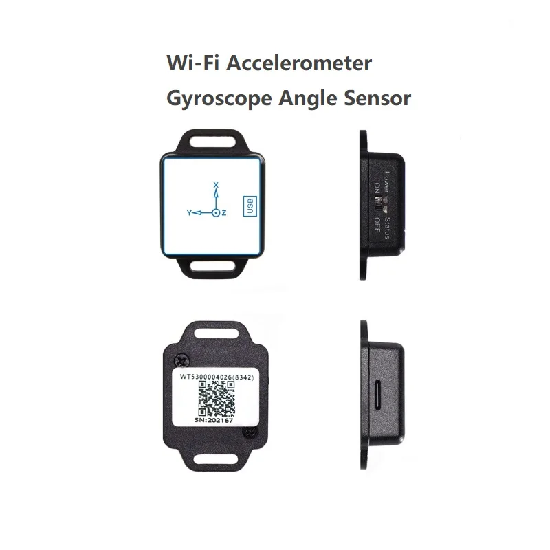 9-Axis WiFi Attitude Sensor Accelerometer Gyroscope Attitude Angle Magnetic Field Tilt Measurement WT901-WiFi