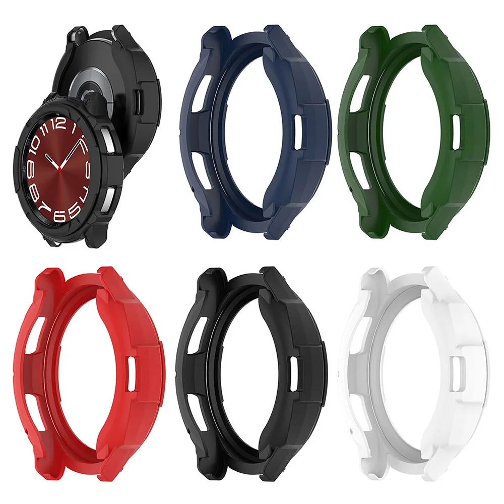 حافظة واقية من البولي يوريثان لهواتف سامسونج جالاكسي 6 كلاسيك ، حافظة واقية جوفاء مع حلقة الحافة ، 43 مللي متر ، 47 مللي متر