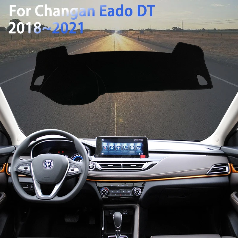 

Dashboard Cover Car Dash Mat Custom for Changan Eado DT 2018~ 2021 2019 Anti-UV Visor Parasol Car Interior Mouldings Accessories