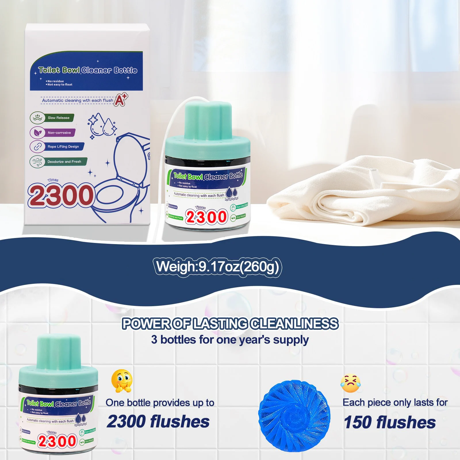 

Синие таблетки для чистки унитазов для бака, 10 блоков для чистки унитазов, освежитель и пятно, долговечный дезодоратор для