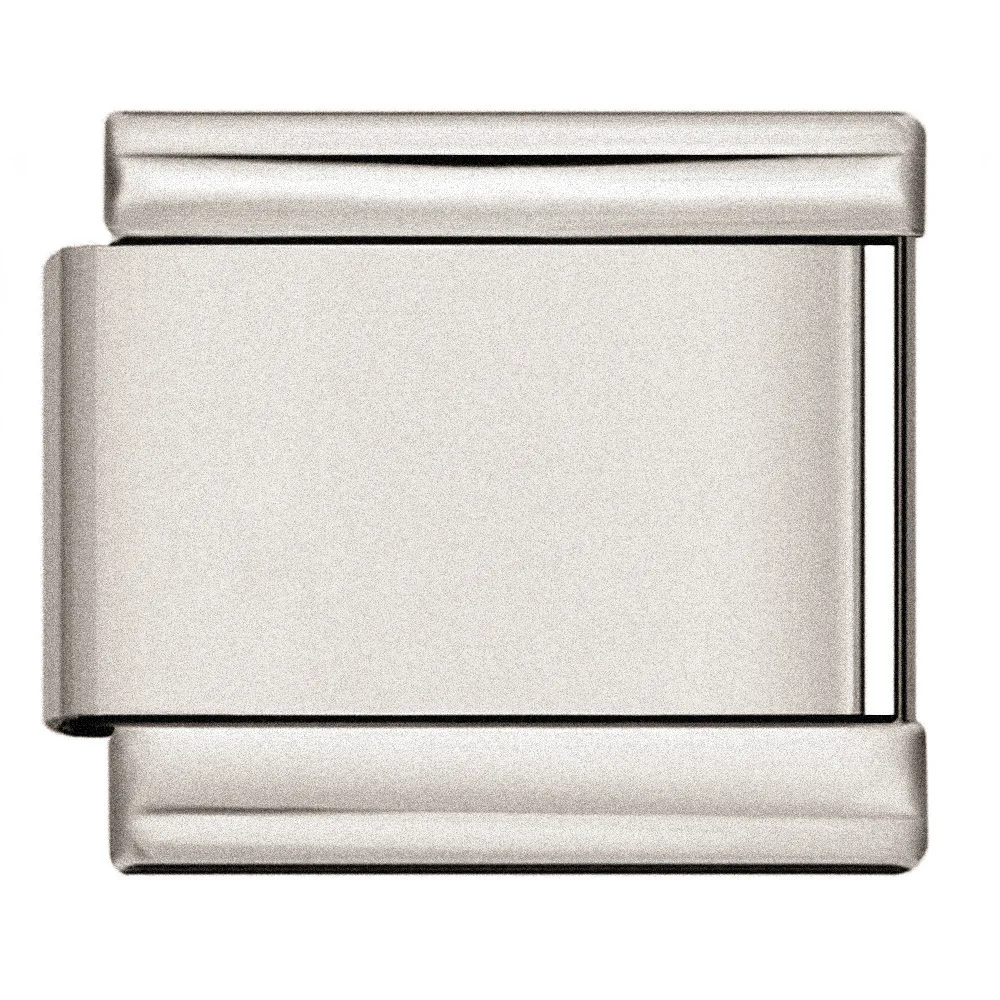 1/5 Stück Matte Italienische Charm-Verbindungsstücke, Modulare Verbindungsstücke für 9mm Armbänder, Edelstahl für DIY Armbandherstellung, Schmuckzubehör – Detail 11