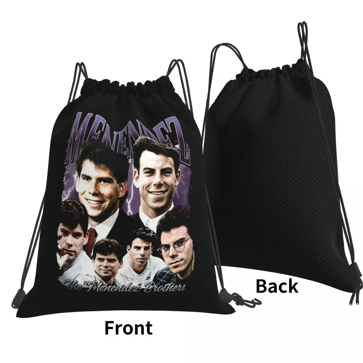 The Brothers Retro Moments Backpacks Multi-function Drawstring Bundle Pocket Sports Bag Book Bags for Travel Students