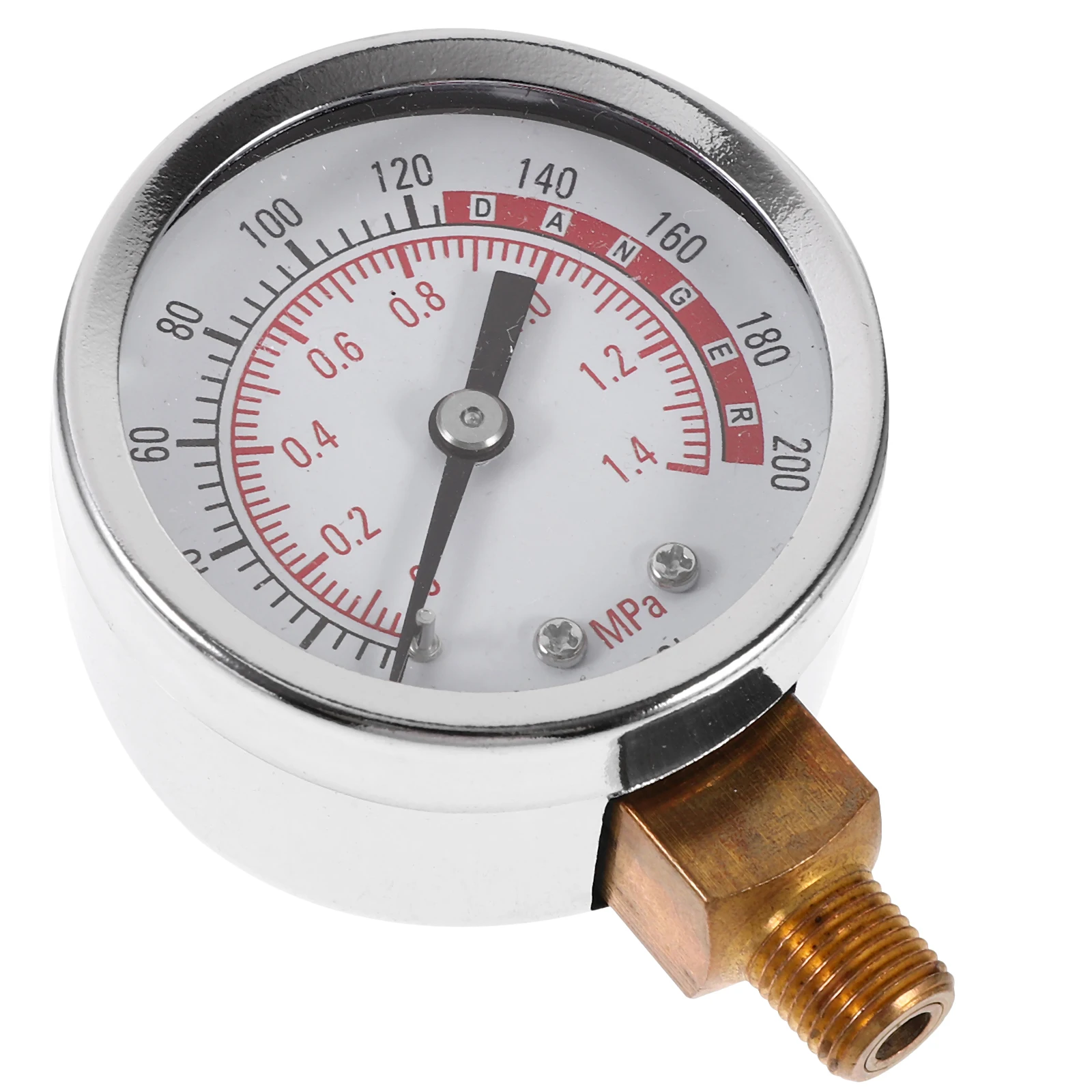 

Professional Pressure Gauge Tire Inflator Oil Barometer Tester Kit Gas Oil Measuring Tool Sturdy Reliable Visible Markings