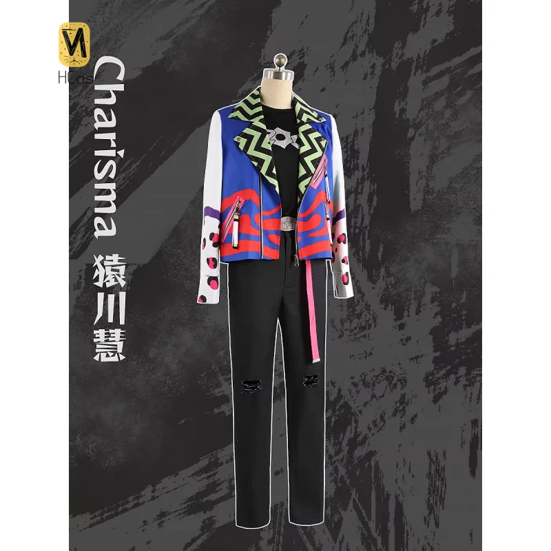 

HCos charisma Kei SarukawaCosplay Costume Halloween Women Fantasy Uniform Coat Gloves Props Accessories Set
