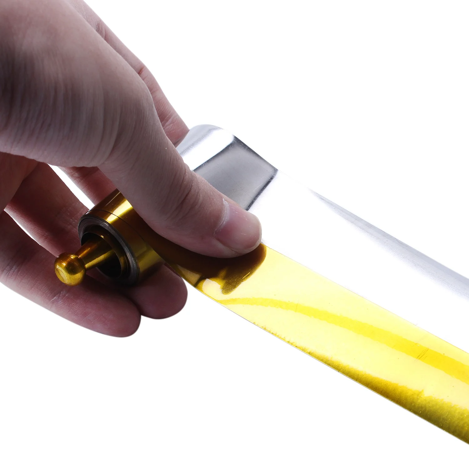 

110 см Появляющаяся трость Золотой кадугель Металлические фокусы Карманный посох для профессионального фокусника Сцена Улица Крупным планом Иллюзия ГОРЯЧАЯ