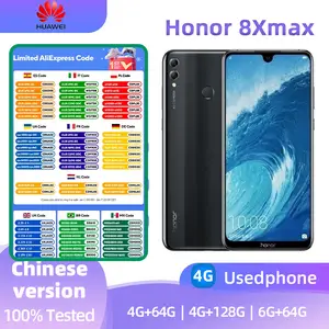 HONOR 8X MAX,Smartphone Android,7.12 inch,4+128GB ROM,Google Play  Store,Cellphones,4G Network,Dual SIM,5000mAh,Mobile phones - AliExpress 509