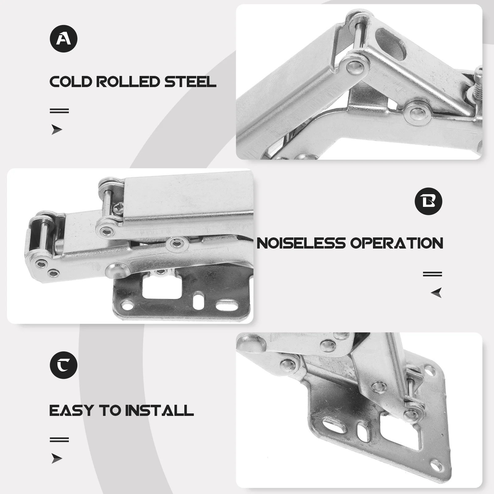 

Heavy Duty 170 Degree Opening Cabinet Door Hinge Clip Damping Hinge For Kitchen Cupboard Closet Wine Cabinet