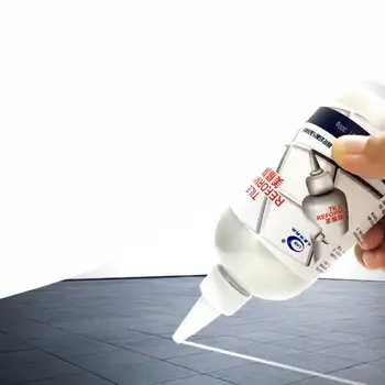 280ml prostředek na opravu spár v dlaždicích silný vodotěsný keramický obklad spárovací hmota vyplňující praskliny ve vaně opravující lepidlo domácí tmel do koupelny 8 nejlepší prodej reforma dlaždic - №5