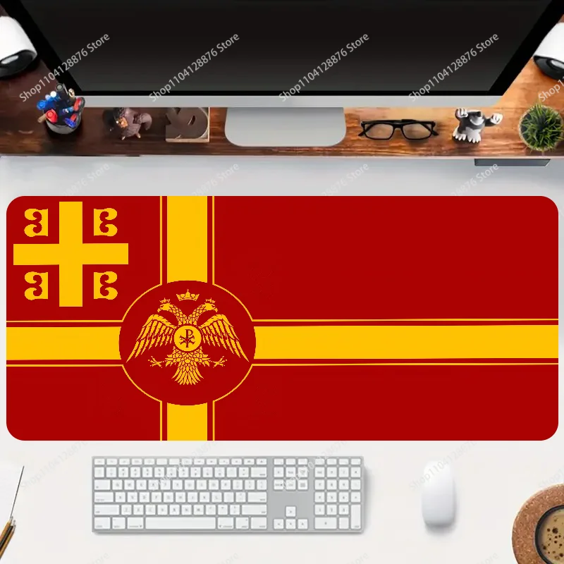 1PC Flag Of Rome Non-slip Mouse Pad Suitable For Office Computers Laptops E-sports Game Desk Mats XXL Keyboard