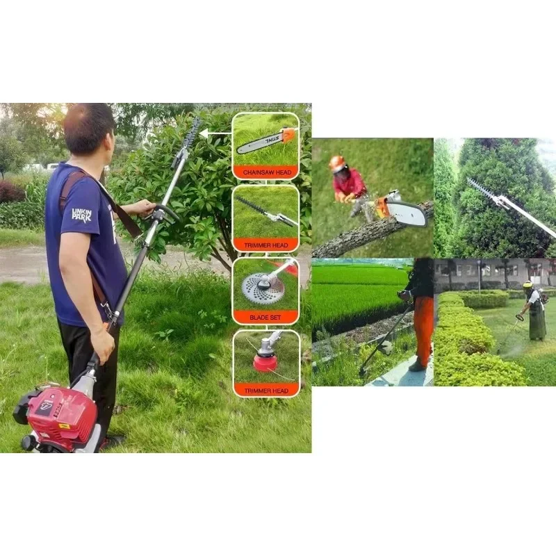

Gold Seller GX50 Side Mount 4-Stroke Brush Grass Cutting Lawn Mower Weed Eater,Small household multifunctional grass-