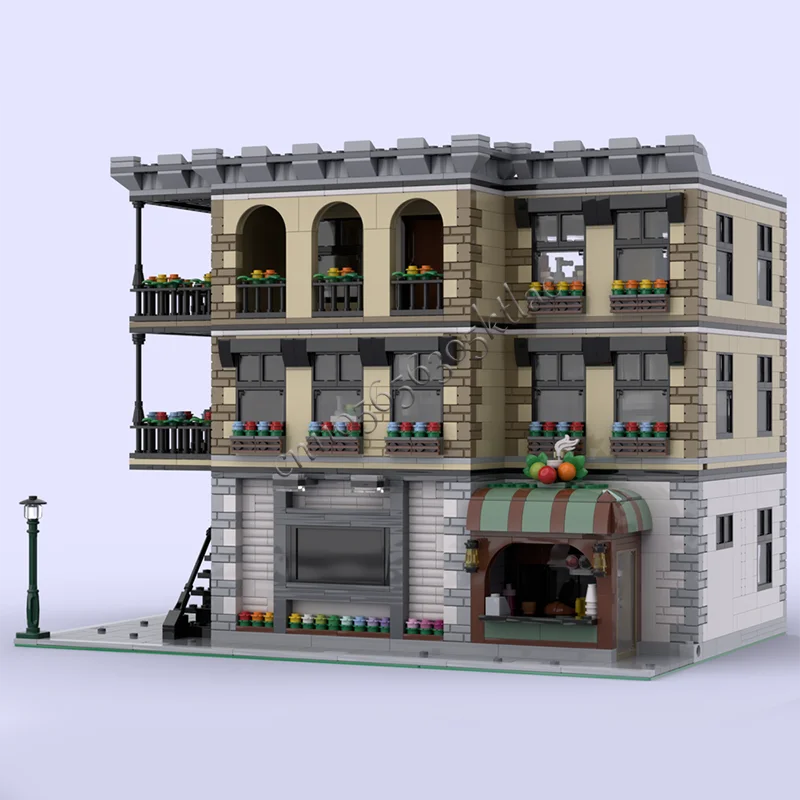 4154 Stück SitCom Suites Queer Eye Seinfeld und New Girl Baustein Architekturmodell Display Montage Geburtstag Geburtstagsgeschenk