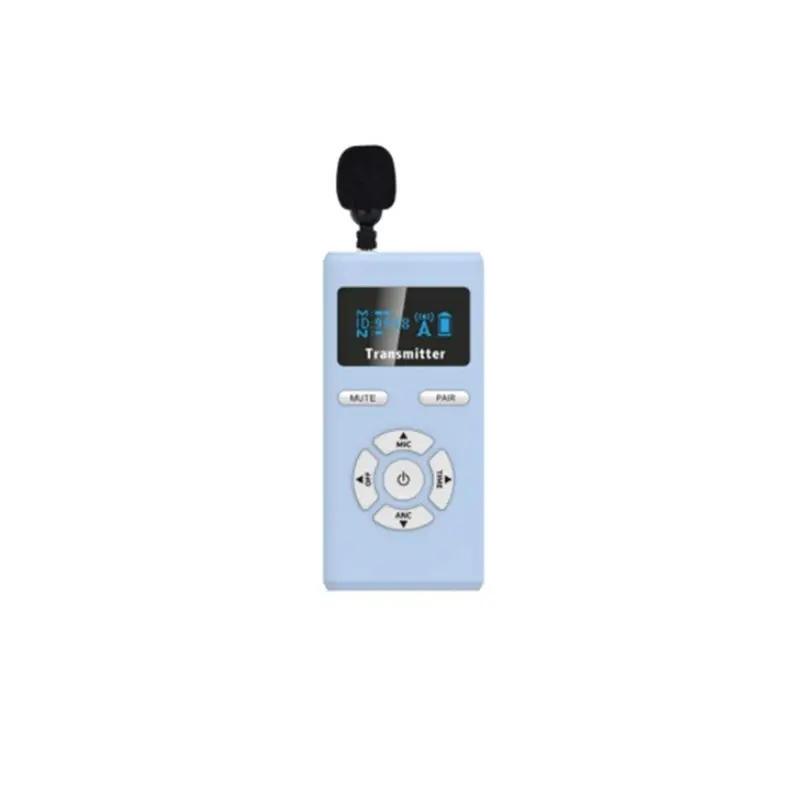 AA60 ATG-688 Earhook Tour Guide System Transmitter with Mic Voice Audio Transmission for Conferences Translation 150m