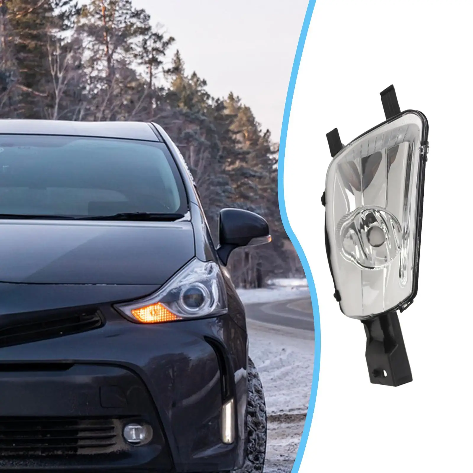 

Fog Light 6208x5 9674041680 for Peugeot 308 cc 4B 09-14 Easily Install