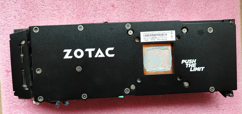 Imagem -02 - Original o Refrigerador para Zotac Rtx2080ti11gd6 X-gaming oc Placa de Vídeo Gráfica