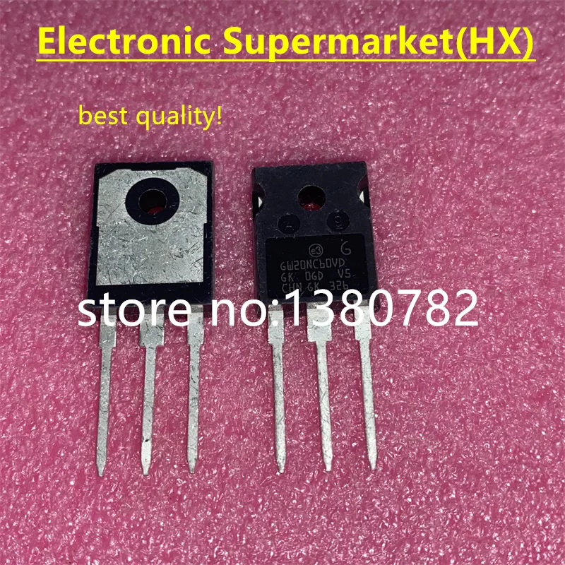 

Free shipping 10pcs-50pcs STGW20NC60VD GW20NC60VD TO247 IC In stock!