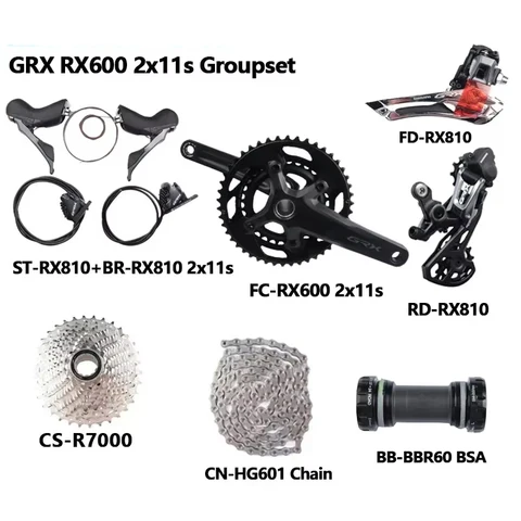 Shimano grx400 group set - купить недорого | AliExpress