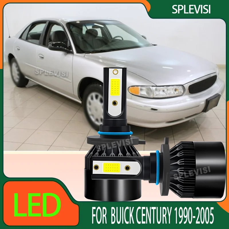 

Universal Fit LED Headlights 9006 HB4 Low Beam Brighter For Buick Century 1990 1991 1992 1993 1994 1995 1996 1997 1998 1999-2005