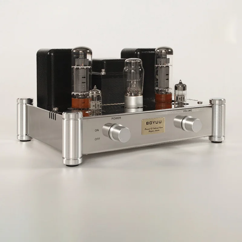 Lyele Audio El34 Vacuum Tube Amplifier Hifi Amplifier Class A Aduio Amp High Power 12W*2 Single Ended Original Matching Tube