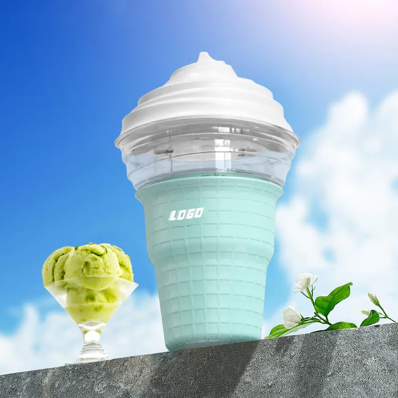 

Ice cream home self-made machine ice cream mini small automatic yogurt cone ice cream