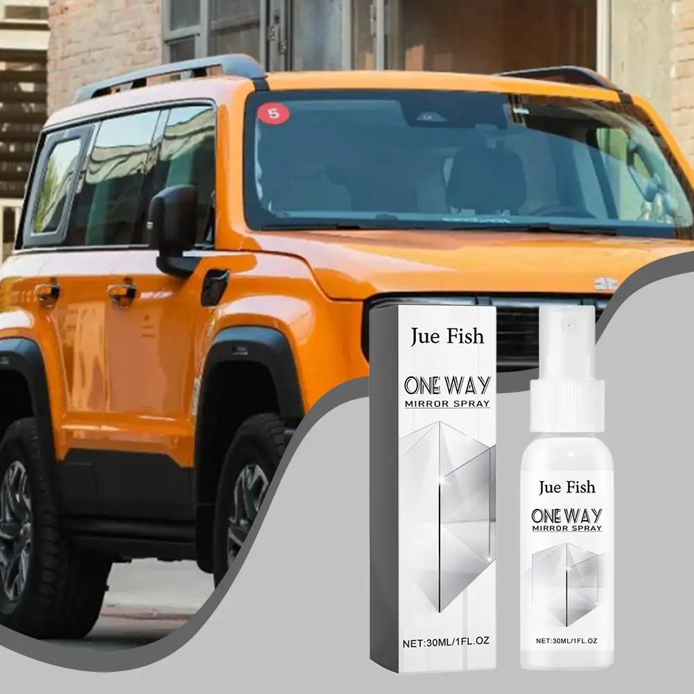 1-10개입 주에피쉬 차량용 단면 미러 스프레이 효과적인 도난 방지 차량 및 가정용 창문 청소 도구, 엿보기 방지