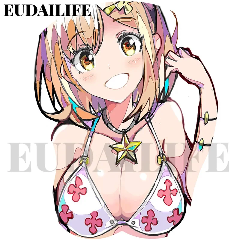 Atelier Reisalin Stout Ryza 3D Mousepad Hand Wrist Rest Mouse Pad Mousepad Silicone Oppai Soft Mouse Mat Office Work Gift