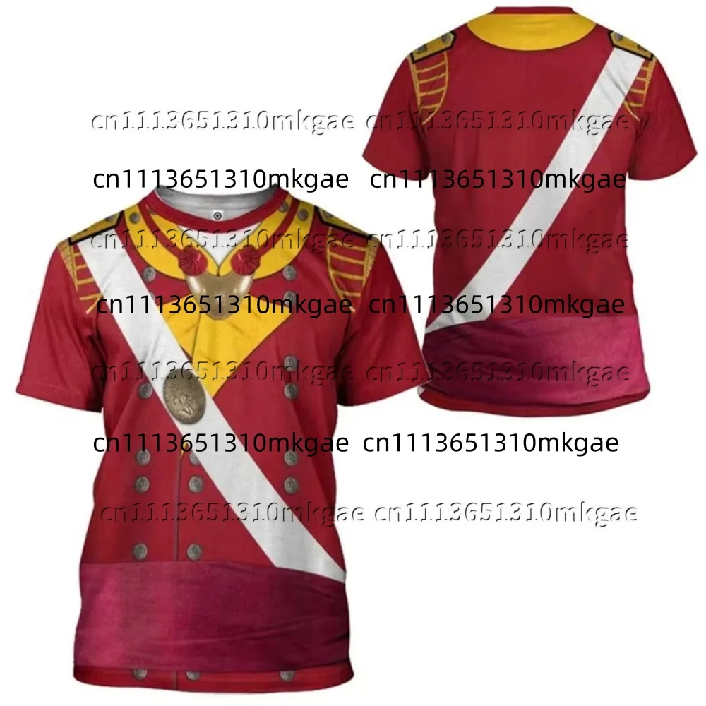 Halloween-T-Shirt mit schwarz-weißem Nadelstreifenmuster, das einen Anzug imitiert, Unisex, 3D-Druck, kurzärmelig, Cosplay-Kostüm, Rundhalsausschnitt, Oberteil für Kinder. – Detail 4