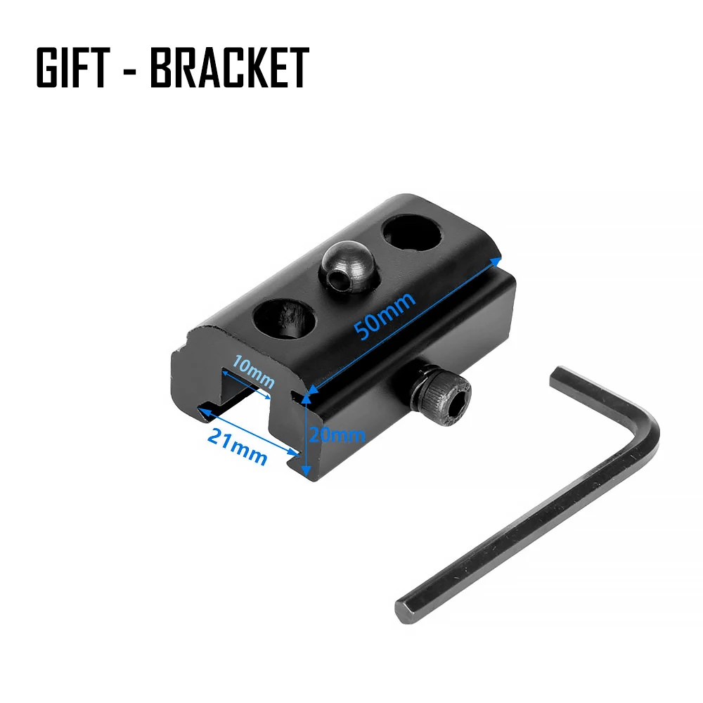 6-inch butterfly spring tripod, metal extendable bracket with 20mm quick release rail, 20mm shooting installation accessories - Image 2