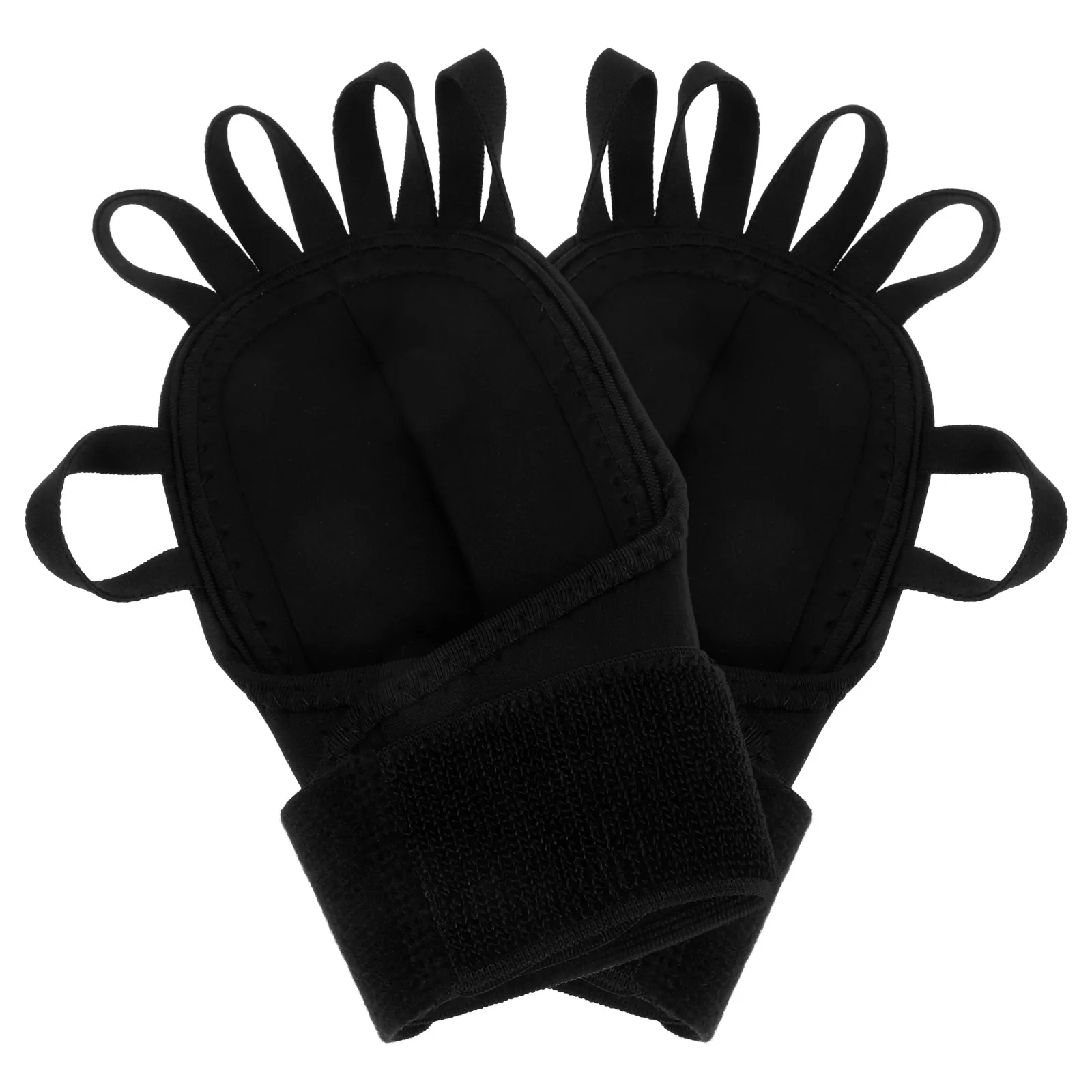 

1 Pair Lightweight Anti-Tear Fitness Training Gloves Ergonomic Wrist Support For Boxing Kickboxing Sports Exercise Gear