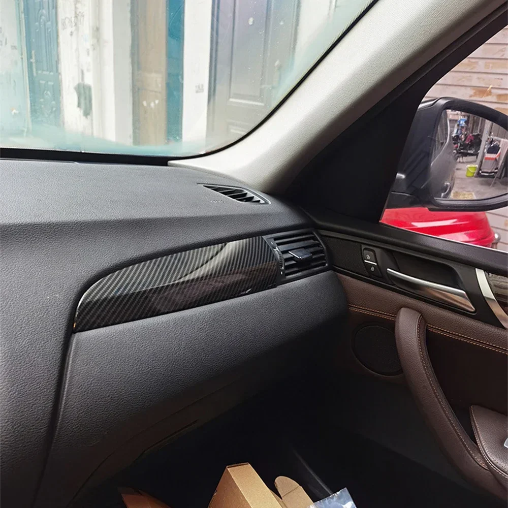 

Для BMW X3 F25 X4 F26 2011-17 левый руль, центральная консоль автомобиля, панель, накладка, наклейки, украшение из АБС-пластика, аксессуары для интерьера