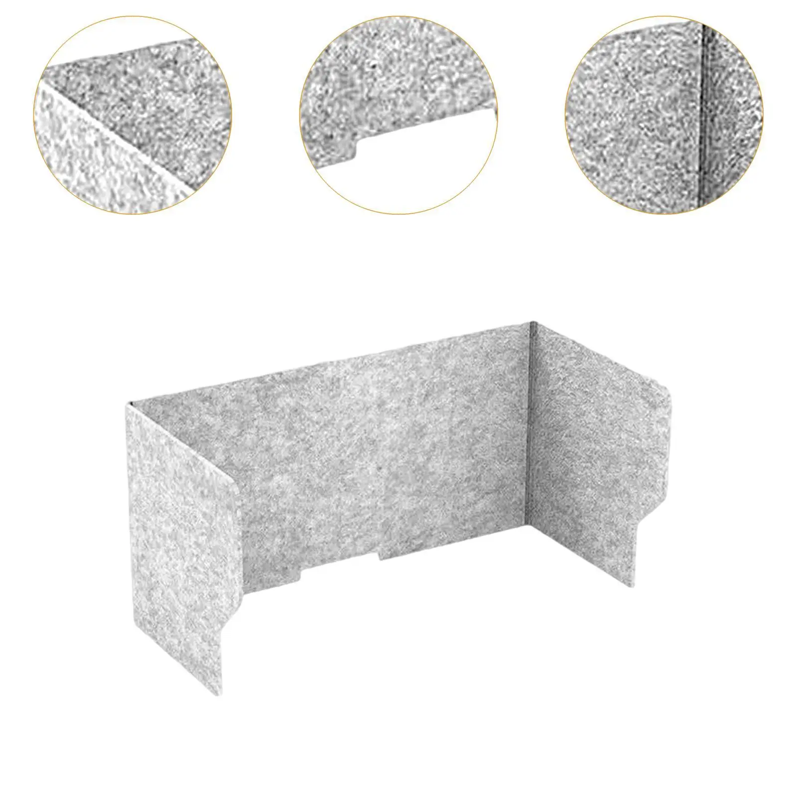 Desk Partition Protection Easy Install, Soundproof Freestanding, Desk Divider Desk Privacy Panel for Office Remote Learning